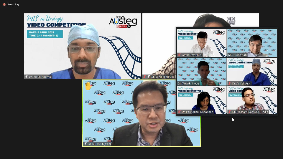 AUSTEG Live Web Presentation