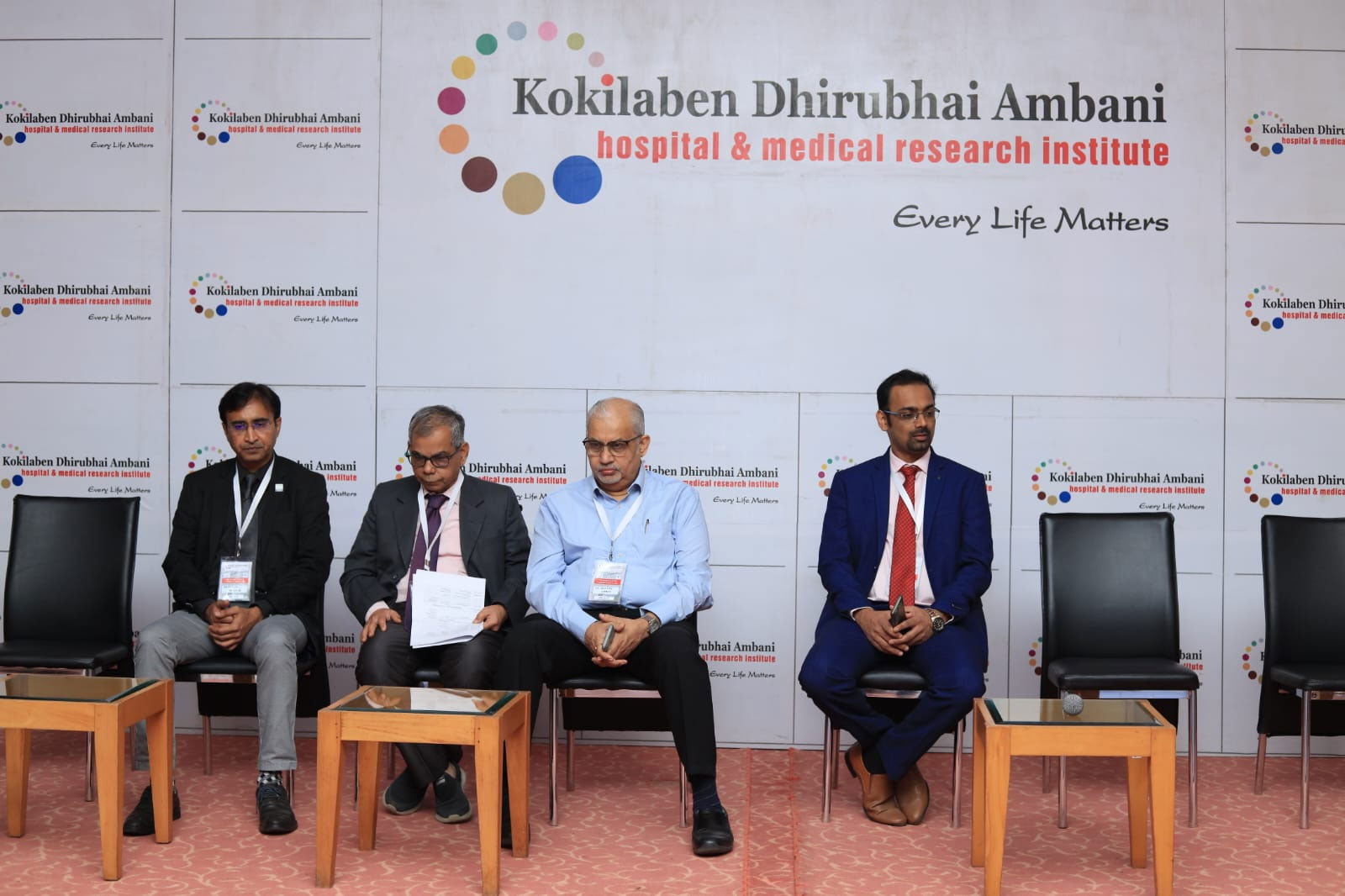 Dignitaries on Stage