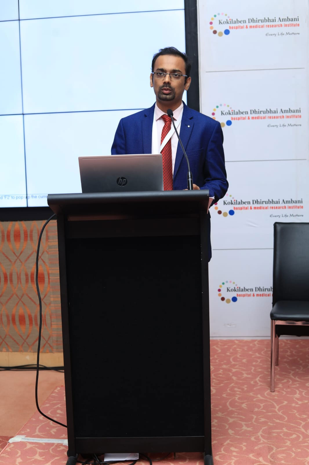 Presentation at Podium