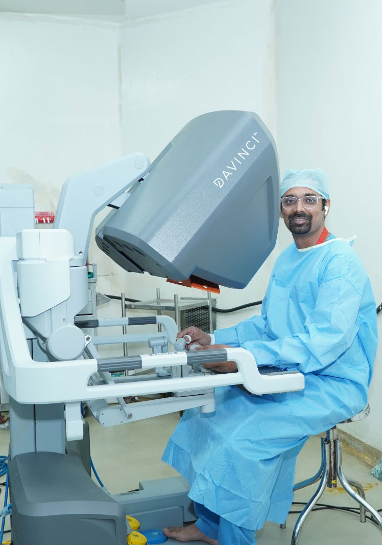 At da Vinci Robotic Console