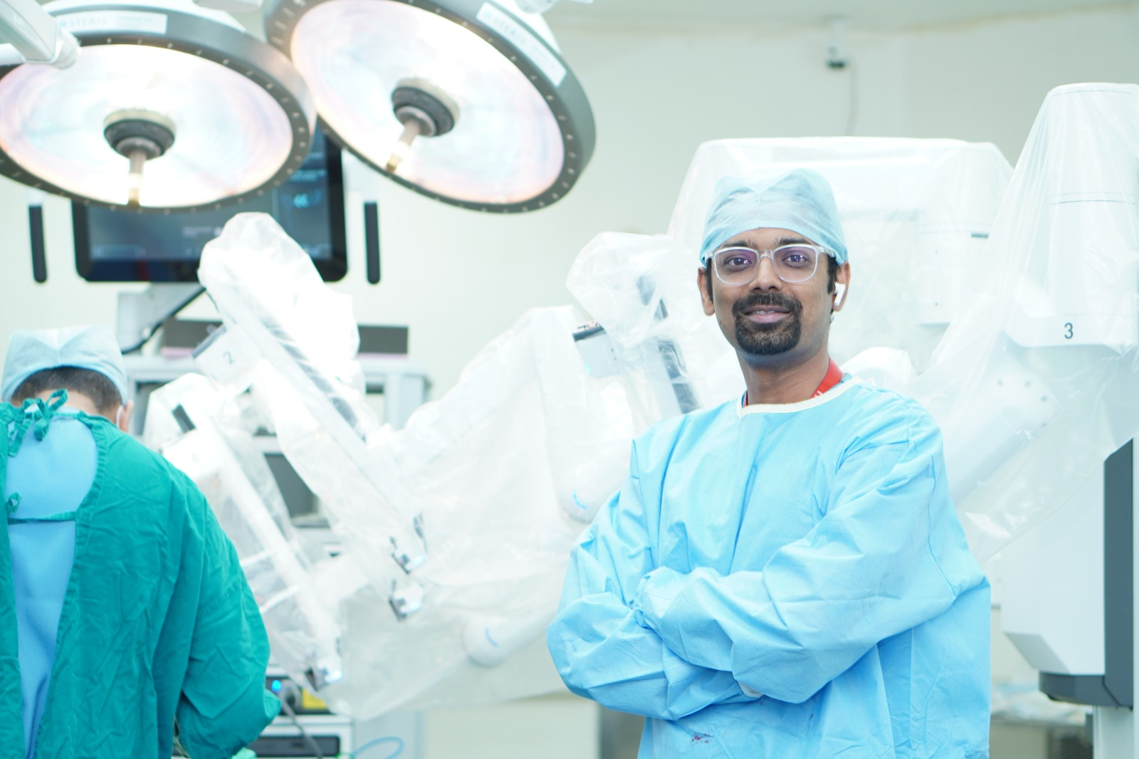 In Operation Theater with Robotic System
